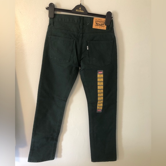 Levi’s Boys 511 Slim Green Corduroy - Picture 6 of 6
